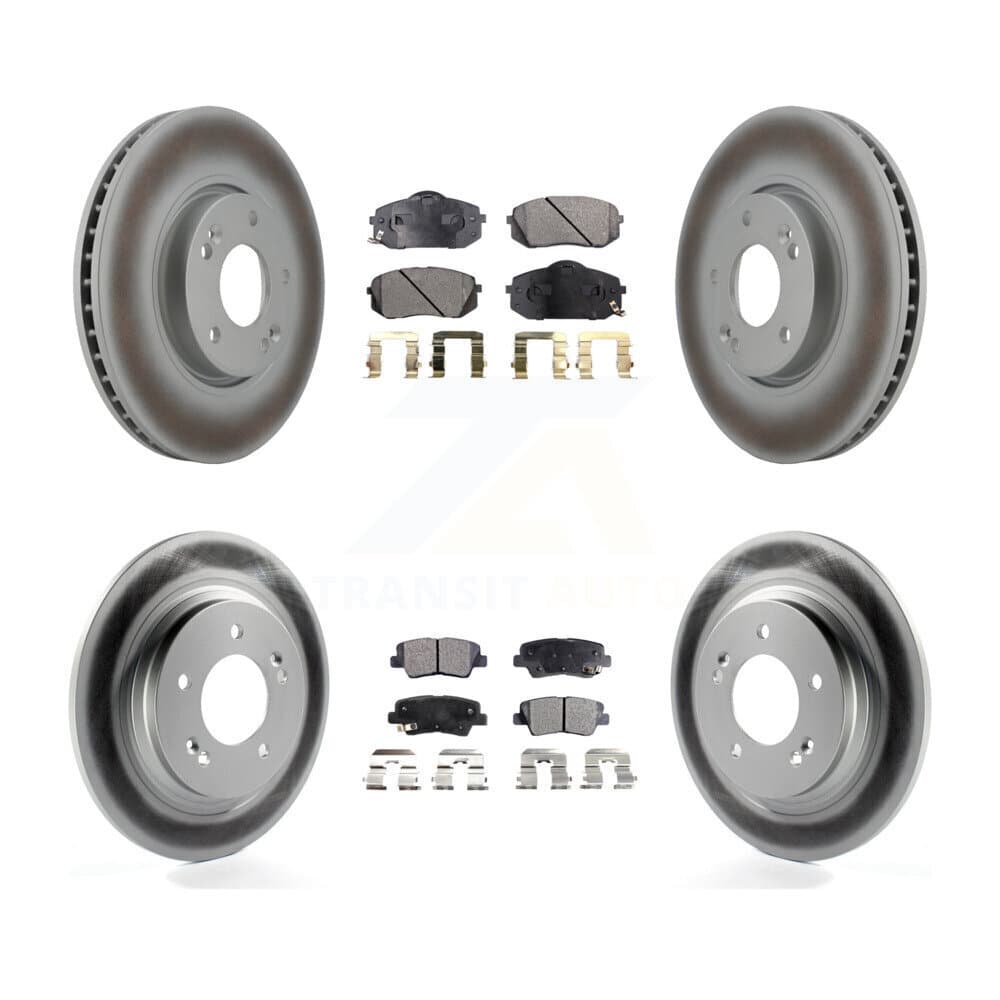 Transit Auto - KGT-102648 - Front and Rear Disc Brake Kits image 1