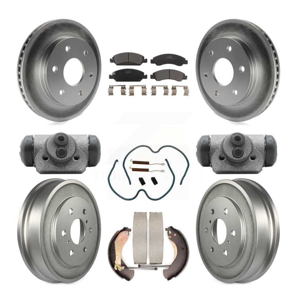 Transit Auto - KGT-103126 - Front and Rear Disc Brake Kits image 1