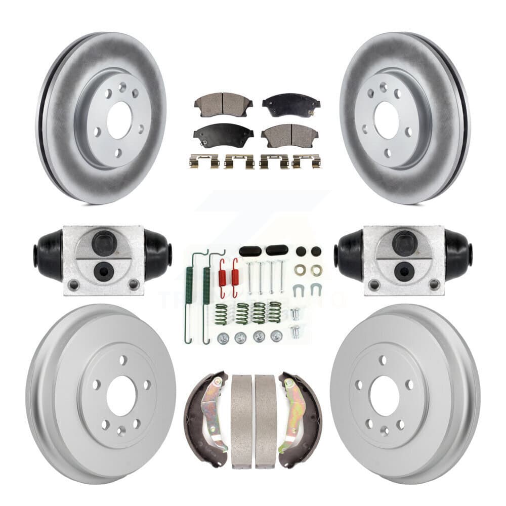 Transit Auto - KGT-103608 - Front and Rear Disc Brake Kits image 1