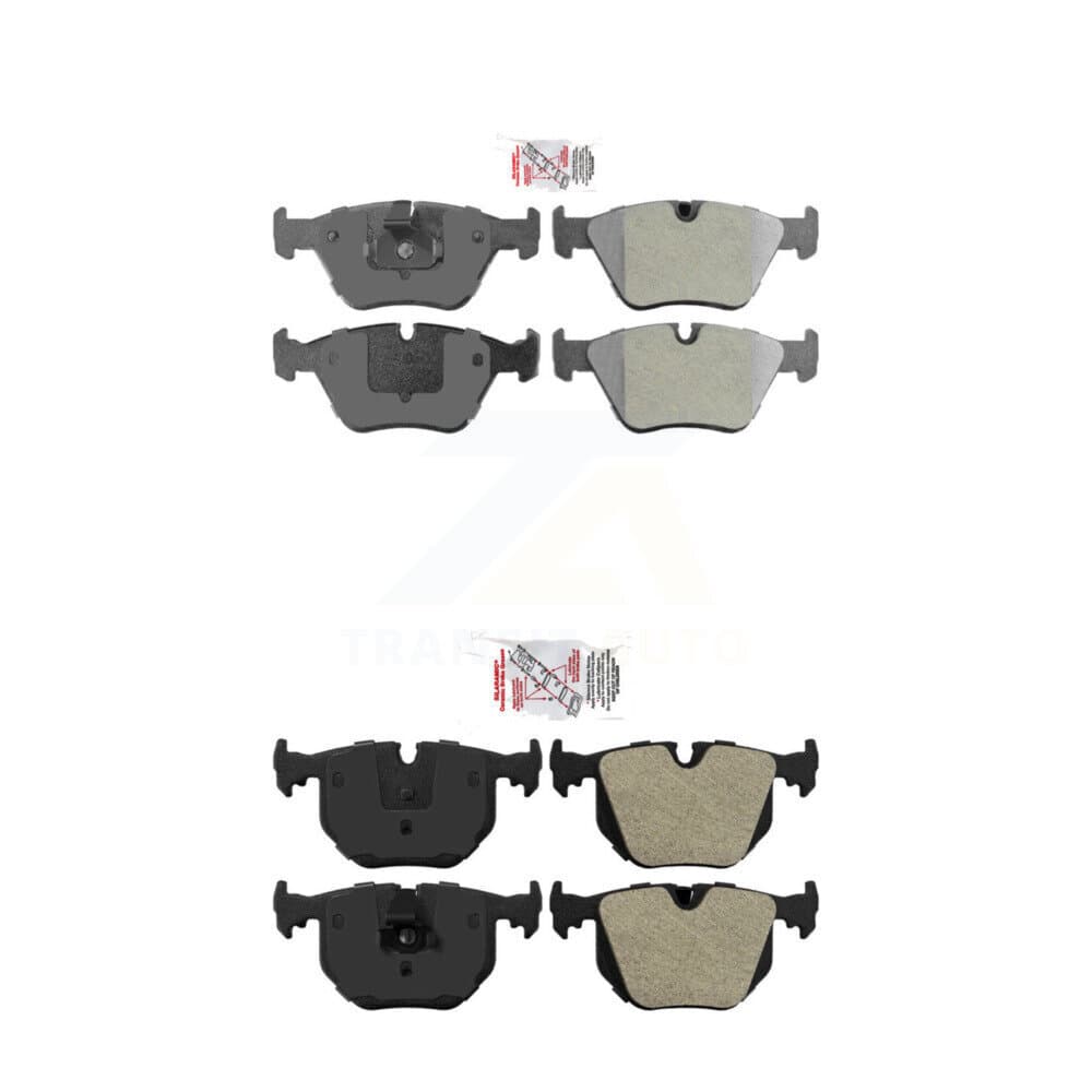 AmeriBRAKES - KNF-100749 - Front and Rear Disc Brake Pad Kits image 1