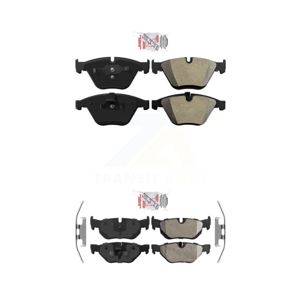 AmeriBRAKES - KNF-101103 - Front and Rear Disc Brake Pad Kits image 1