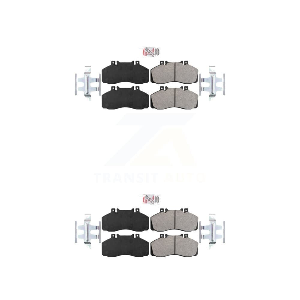 AmeriBRAKES - KNF-101149 - Front and Rear Disc Brake Pad Kits image 1