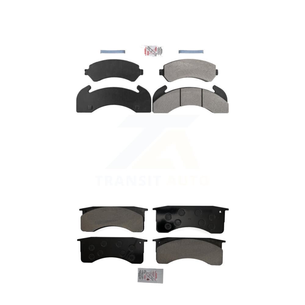 AmeriBRAKES - KNF-101185 - Front and Rear Disc Brake Pad Kits image 1