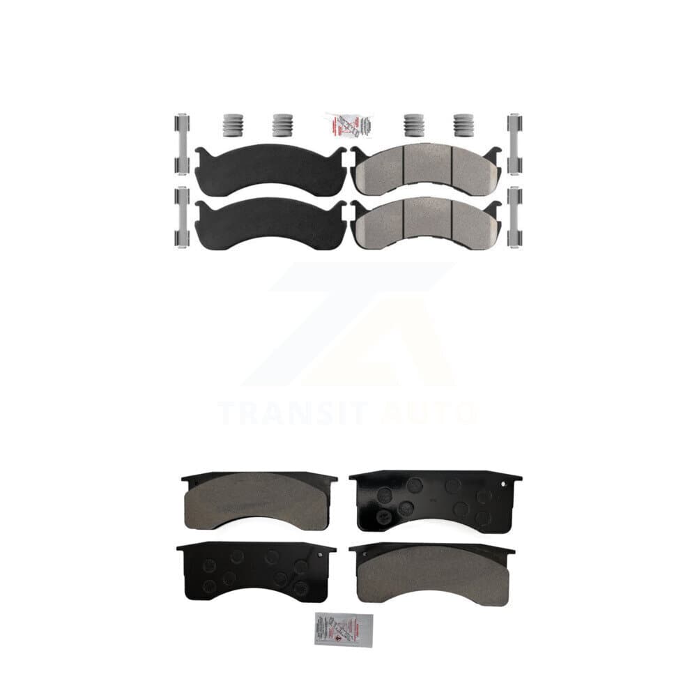 AmeriBRAKES - KNF-101581 - Front and Rear Disc Brake Pad Kits image 1