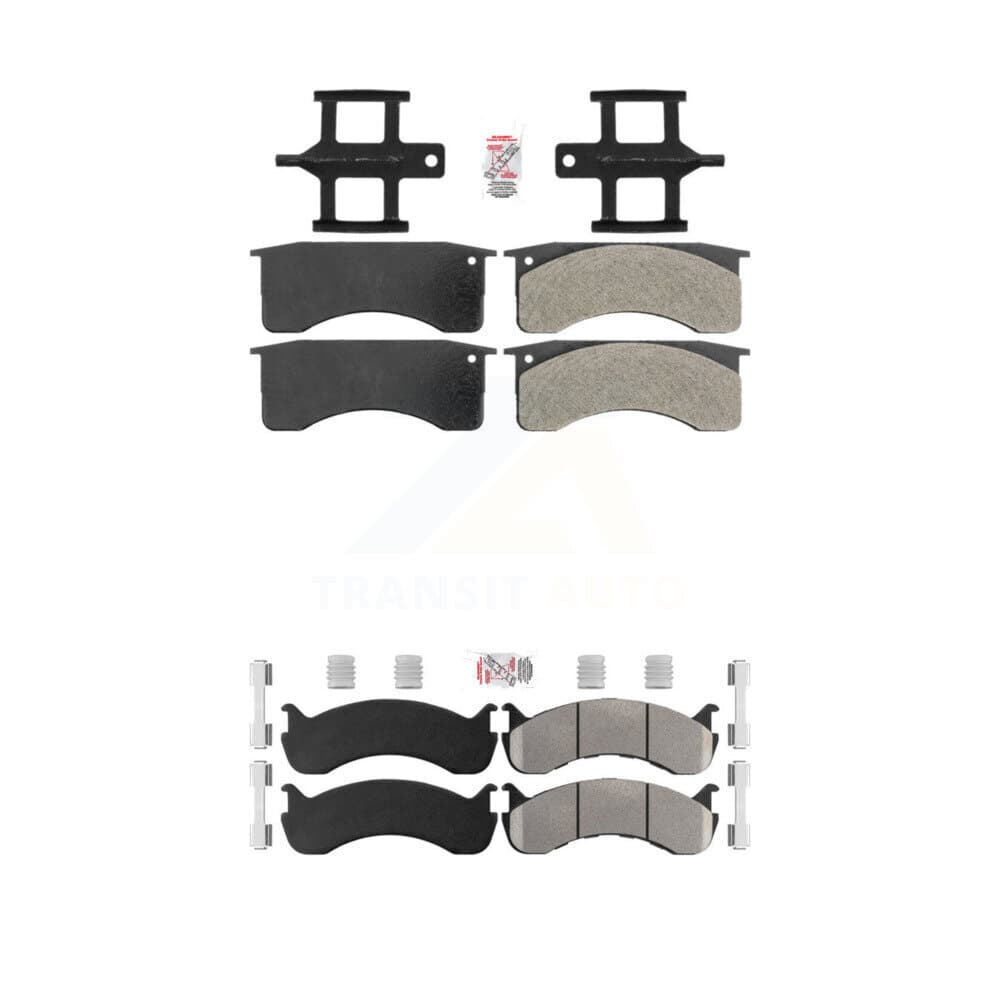 AmeriBRAKES - KNF-101588 - Front and Rear Disc Brake Pad Kits image 1