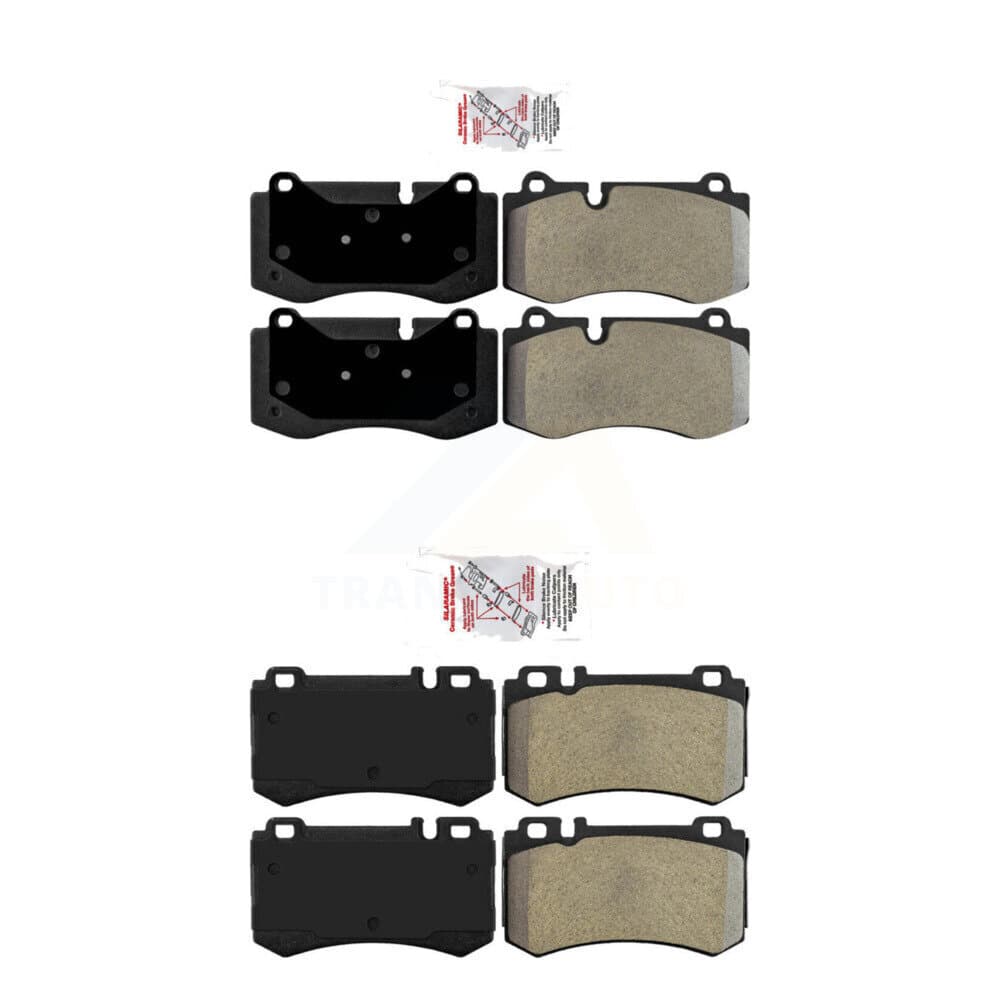 AmeriBRAKES - KNF-101761 - Front and Rear Disc Brake Pad Kits image 1