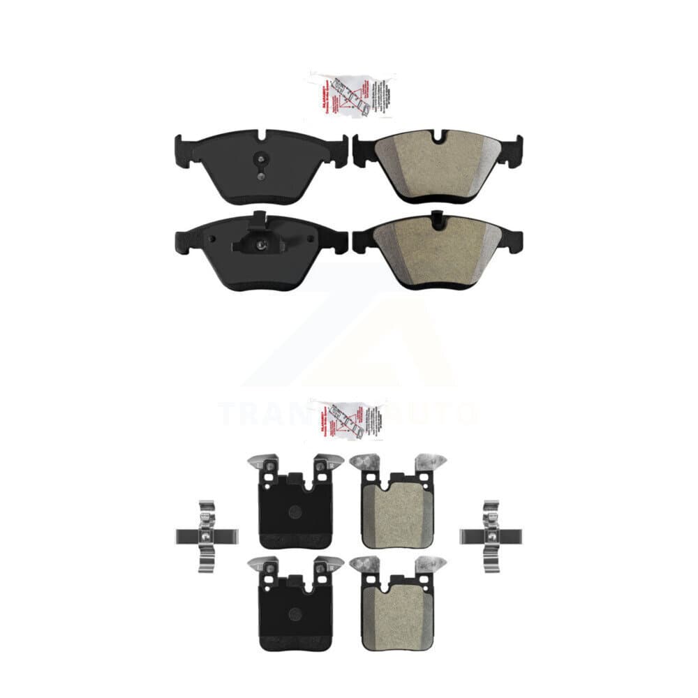 AmeriBRAKES - KNF-101771 - Front and Rear Disc Brake Pad Kits image 1