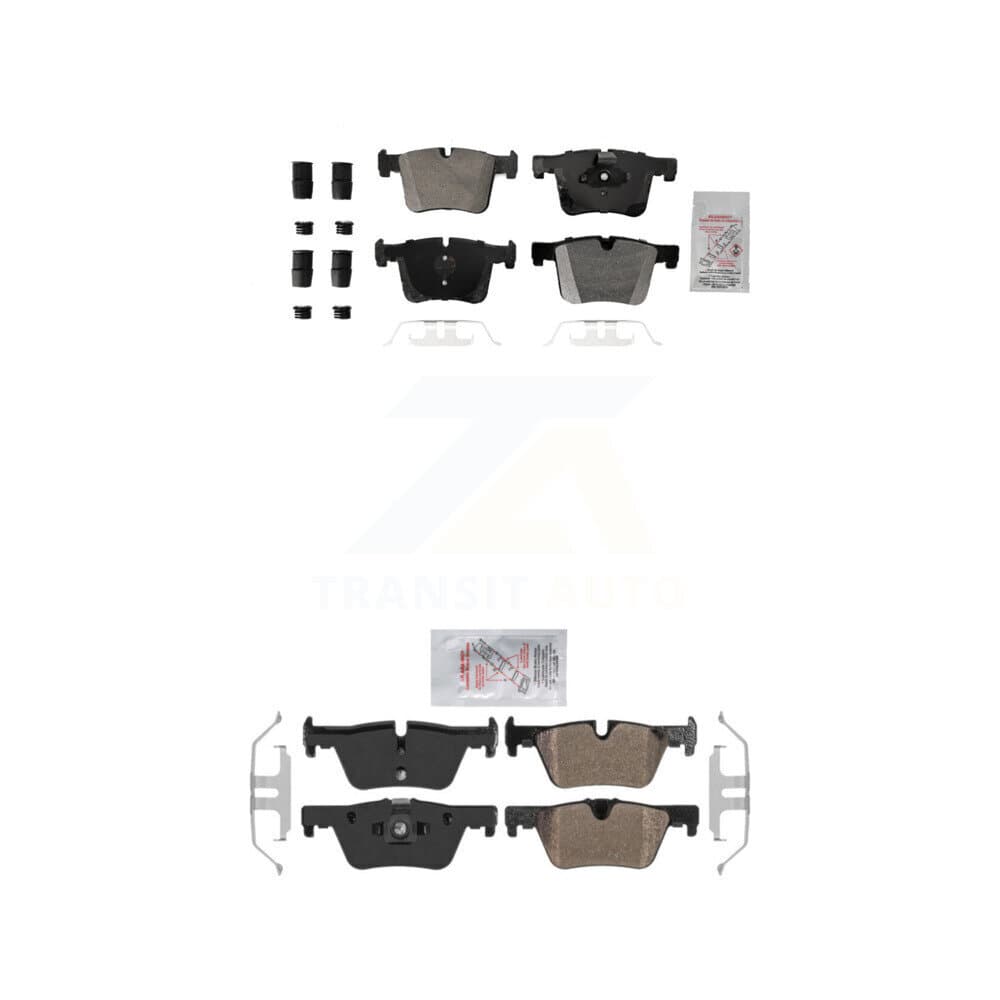 AmeriBRAKES - KNF-101799 - Front and Rear Disc Brake Pad Kits image 1