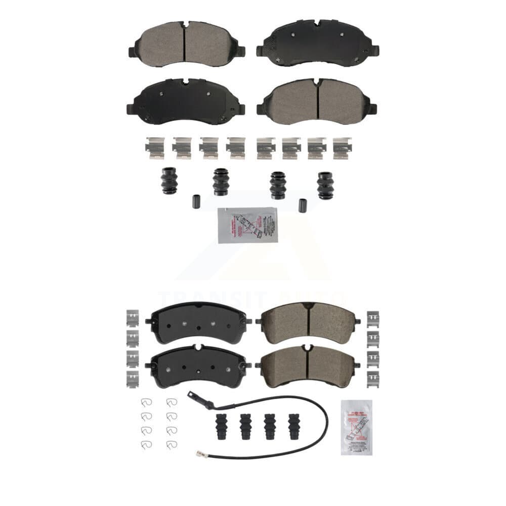 AmeriBRAKES - KNF-101879 - Front and Rear Disc Brake Pad Kits image 1
