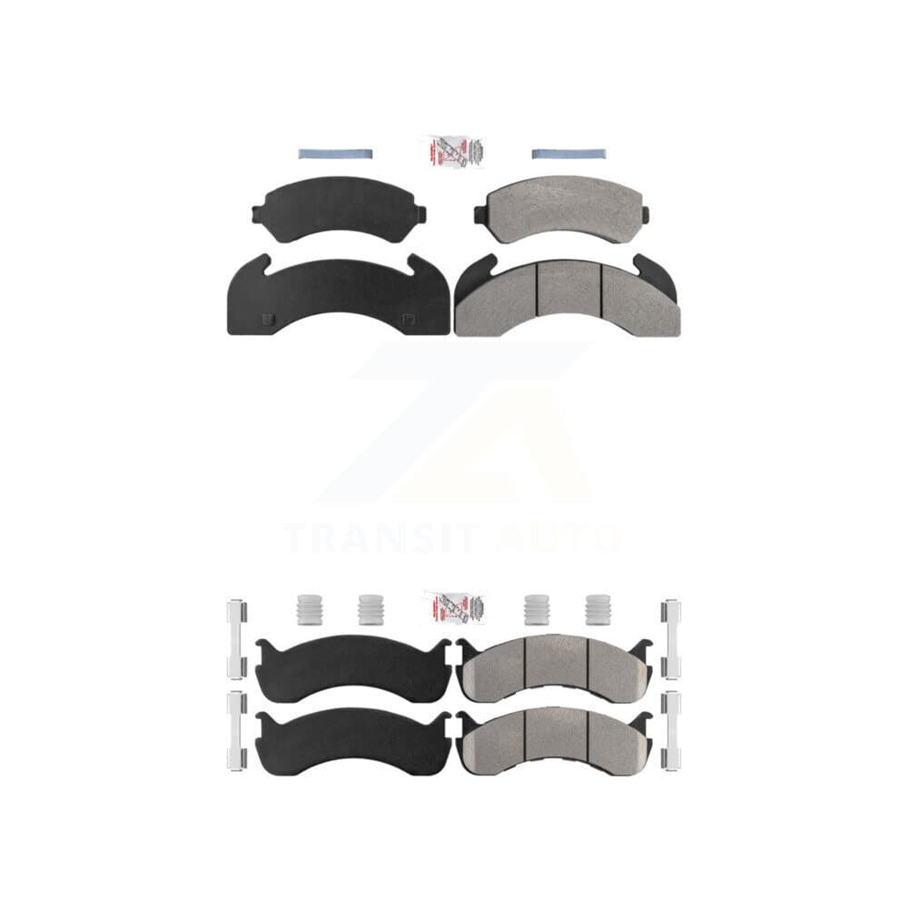 AmeriBRAKES - KNF-101941 - Front and Rear Disc Brake Pad Kits image 1