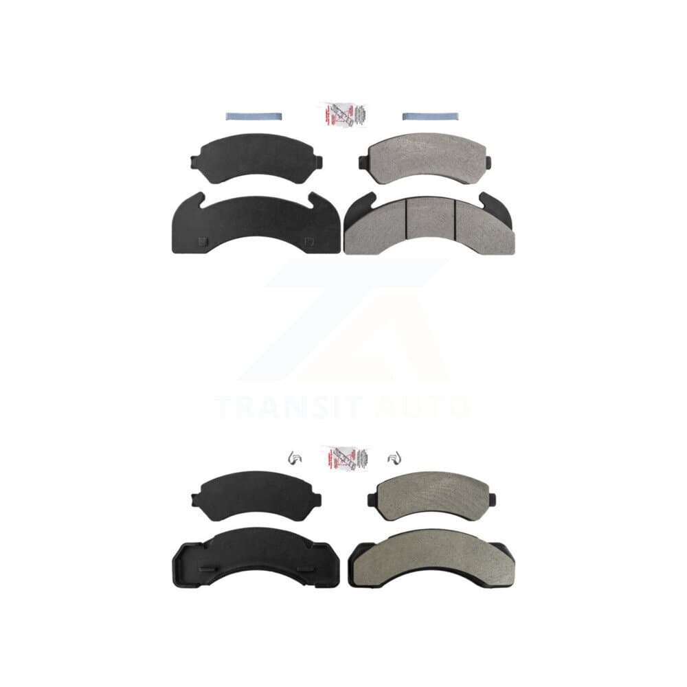 AmeriBRAKES - KNF-101974 - Front and Rear Disc Brake Pad Kits image 1