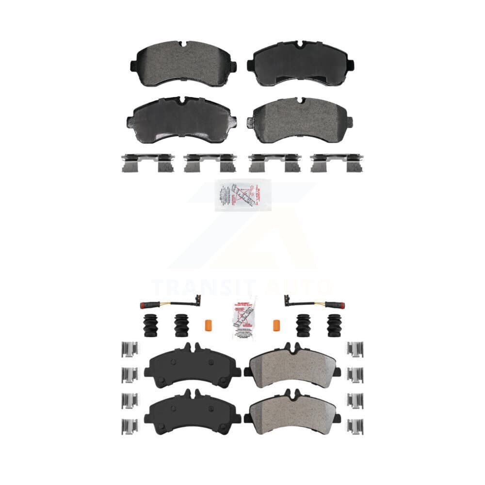 AmeriBRAKES - KNF-101977 - Front and Rear Disc Brake Pad Kits image 1