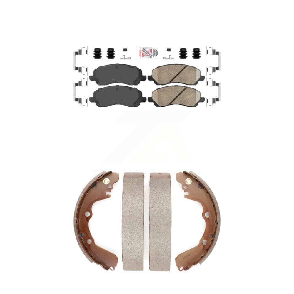 Transit Auto - KNN-100013 - Front and Rear Disc Brake Pad Kits image 1