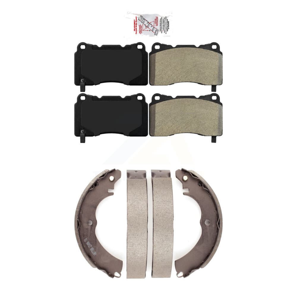 Transit Auto - KNN-100020 - Front and Rear Disc Brake Pad Kits image 1
