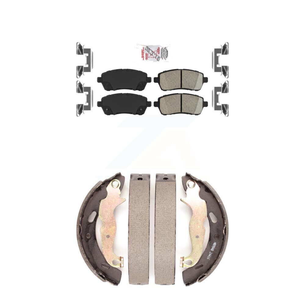 Transit Auto - KNN-100024 - Front and Rear Disc Brake Pad Kits image 1