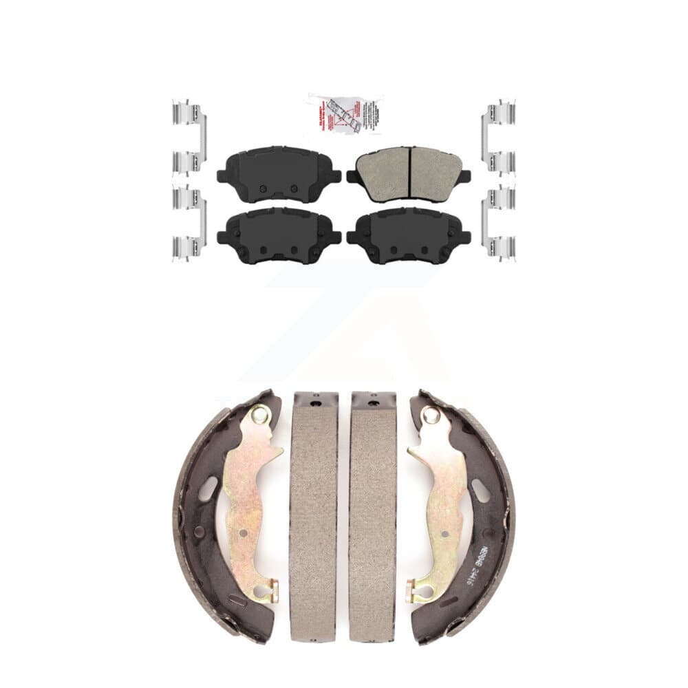 Transit Auto - KNN-100026 - Front and Rear Disc Brake Pad Kits image 1