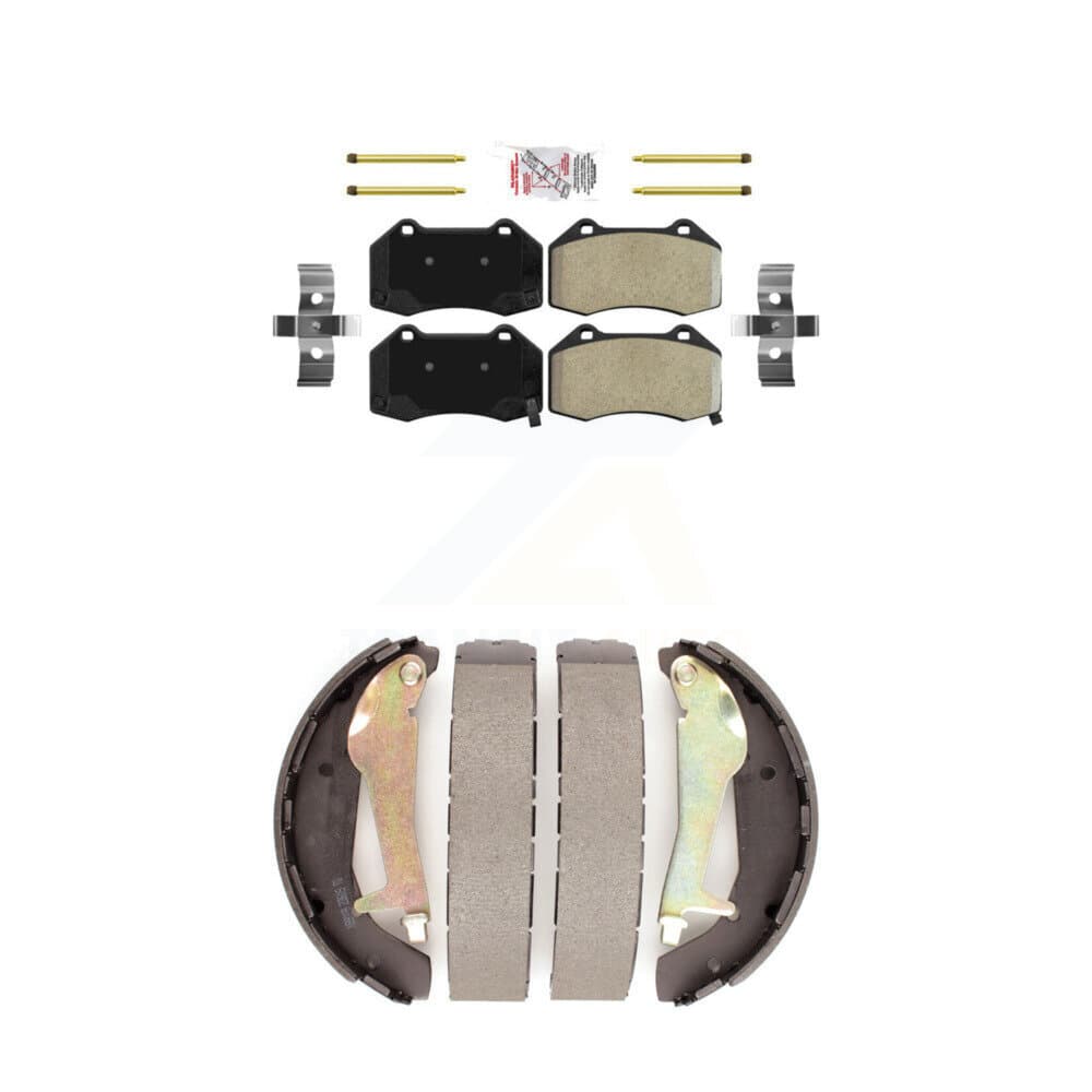 Transit Auto - KNN-100033 - Front and Rear Disc Brake Pad Kits image 1