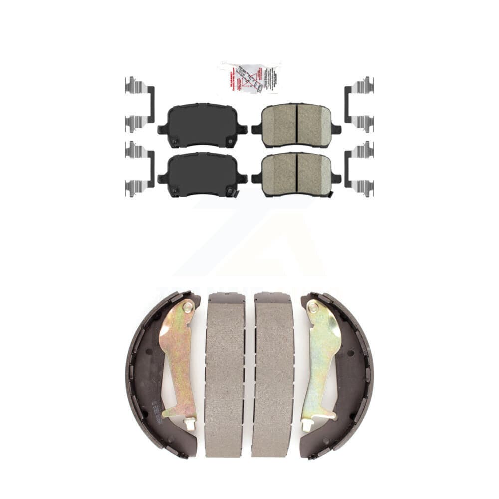 Transit Auto - KNN-100035 - Front and Rear Disc Brake Pad Kits image 1