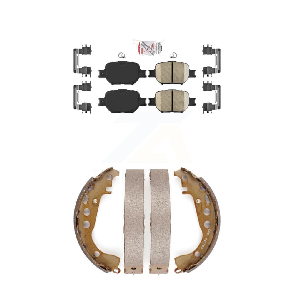 Transit Auto - KNN-100039 - Front and Rear Disc Brake Pad Kits image 1