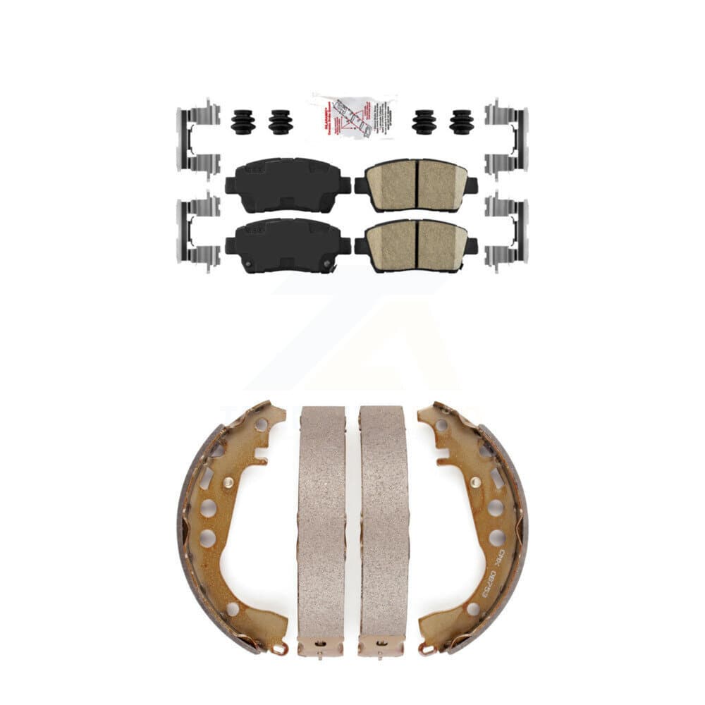 Transit Auto - KNN-100040 - Front and Rear Disc Brake Pad Kits image 1
