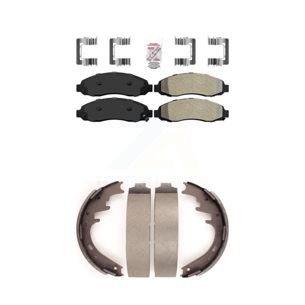 Transit Auto - KNN-100046 - Front and Rear Disc Brake Pad Kits image 1