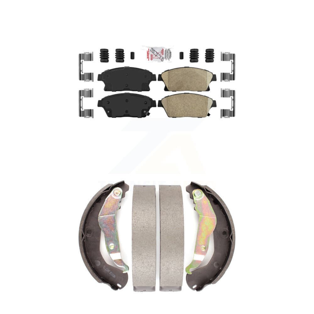 Transit Auto - KNN-100061 - Front and Rear Disc Brake Pad Kits image 1