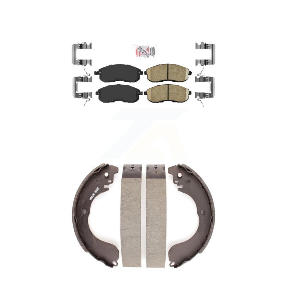 Transit Auto - KNN-100073 - Front and Rear Disc Brake Pad Kits image 1