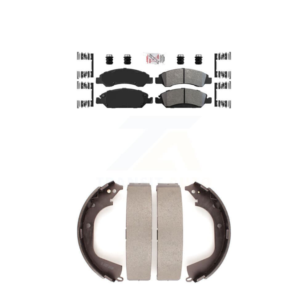Transit Auto - KNN-100080 - Front and Rear Disc Brake Pad Kits image 1