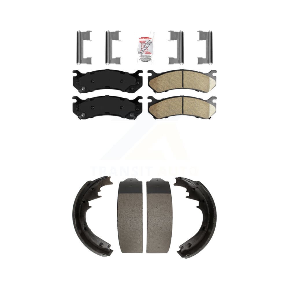 Transit Auto - KNN-100086 - Front and Rear Disc Brake Pad Kits image 1