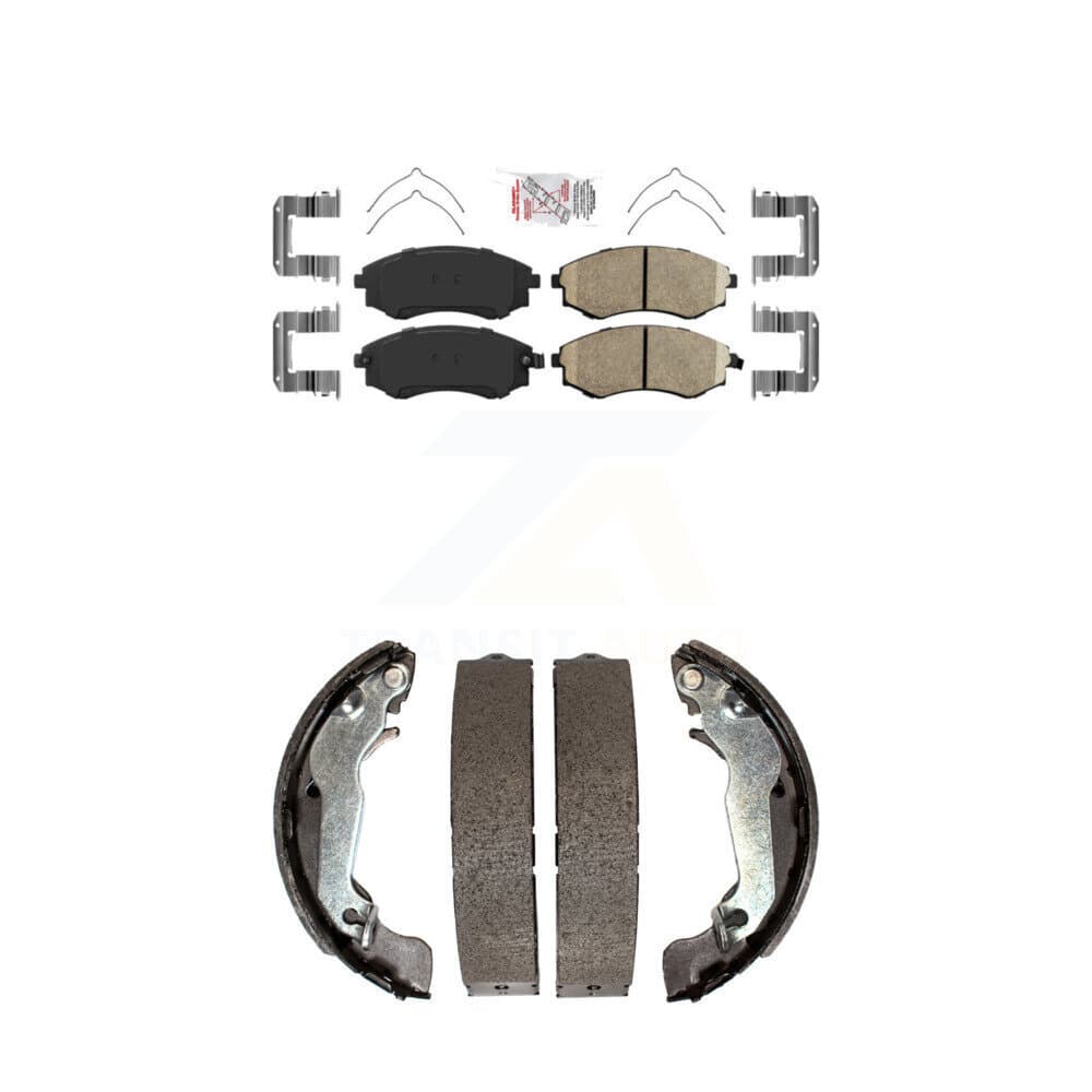 Transit Auto - KNN-100129 - Front and Rear Disc Brake Pad Kits image 1