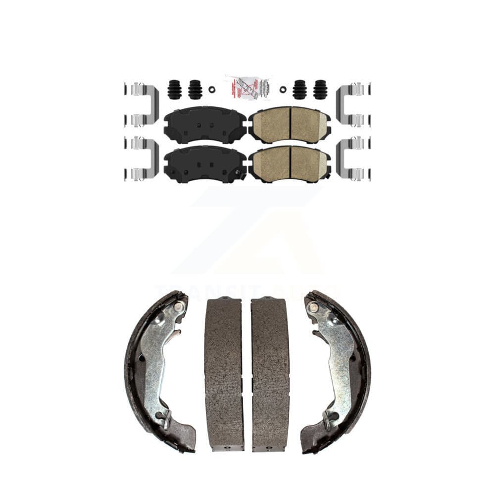 Transit Auto - KNN-100133 - Front and Rear Disc Brake Pad Kits image 1