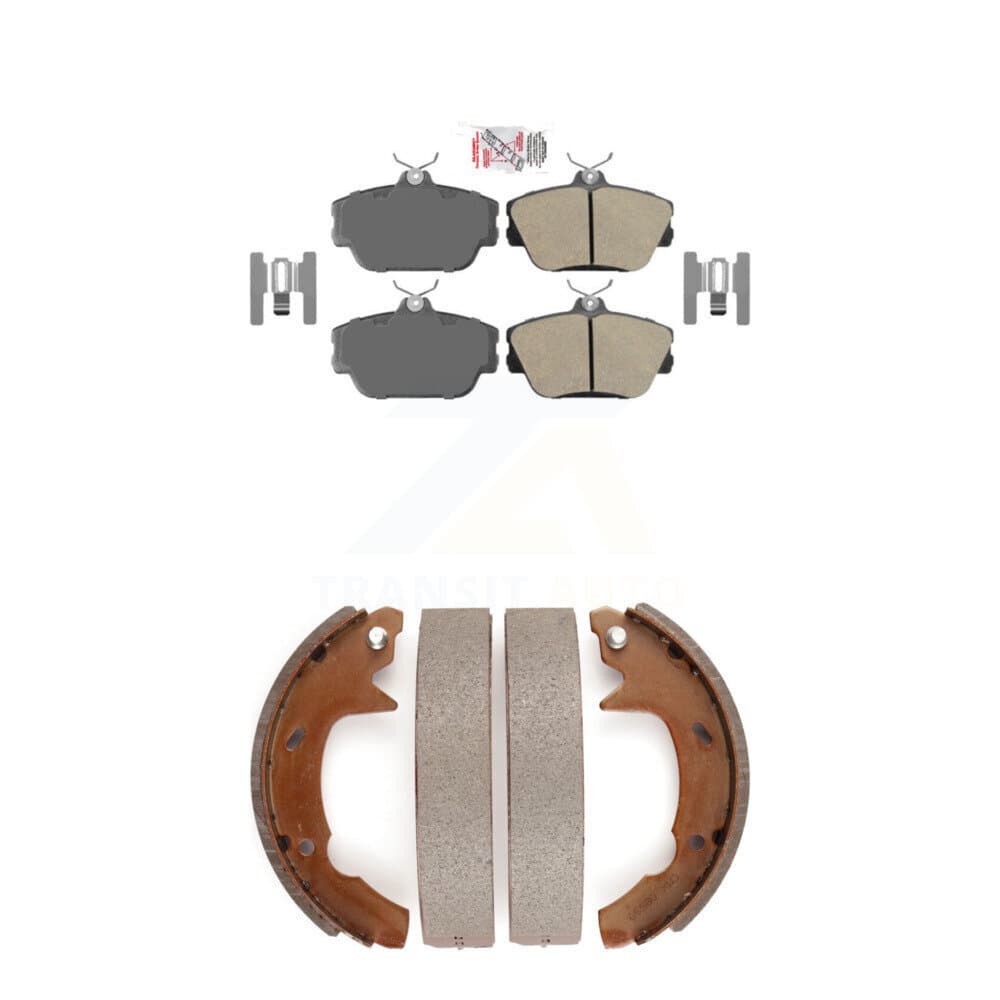 Transit Auto - KNN-100164 - Front and Rear Disc Brake Pad Kits image 1