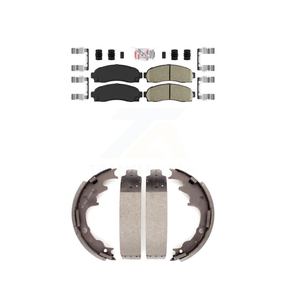 Transit Auto - KNN-100170 - Front and Rear Disc Brake Pad Kits image 1