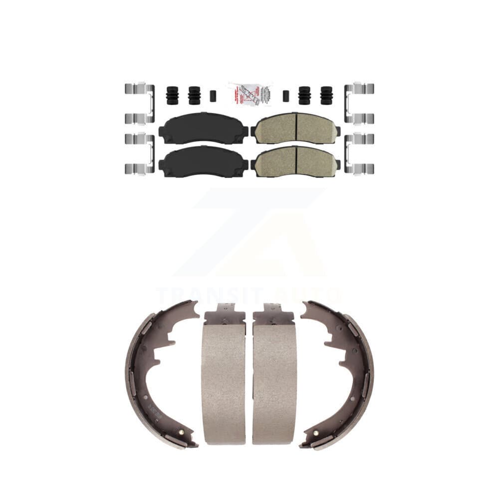 Transit Auto - KNN-100171 - Front and Rear Disc Brake Pad Kits image 1