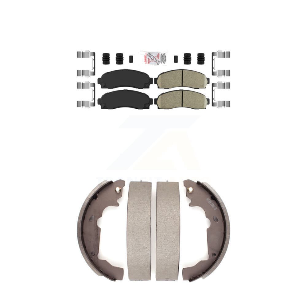 Transit Auto - KNN-100173 - Front and Rear Disc Brake Pad Kits image 1