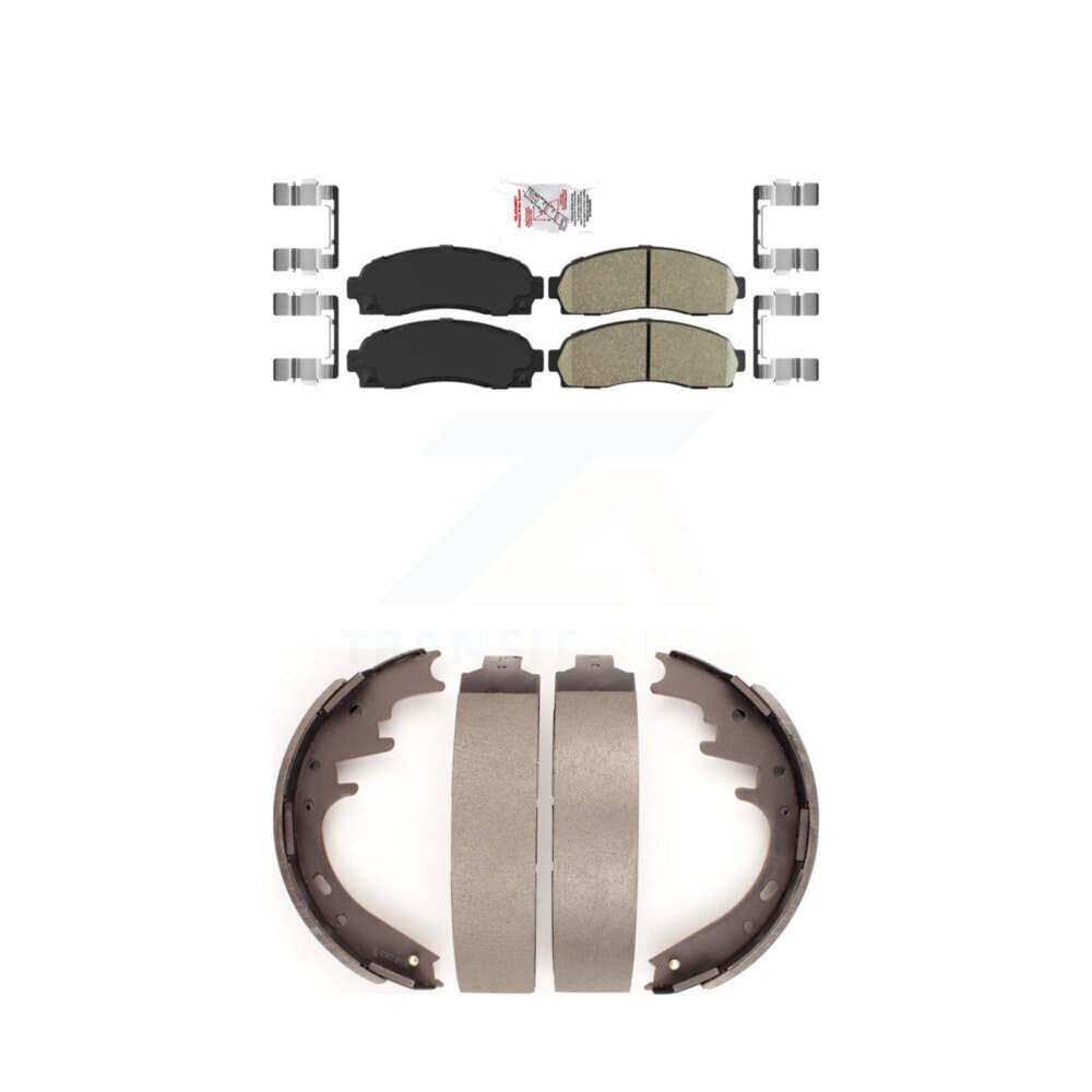 Transit Auto - KNN-100174 - Front and Rear Disc Brake Pad Kits image 1