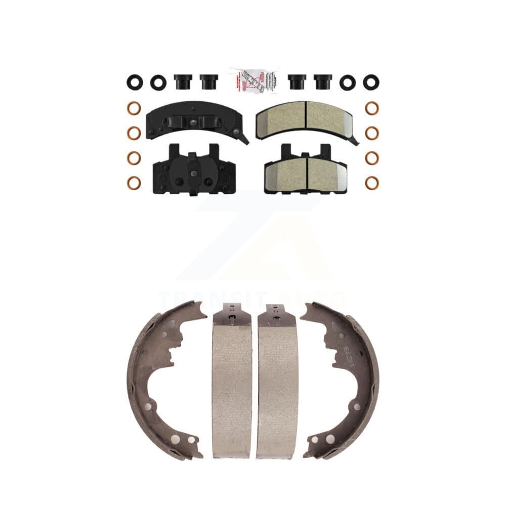 Transit Auto - KNN-100181 - Front and Rear Disc Brake Pad Kits image 1