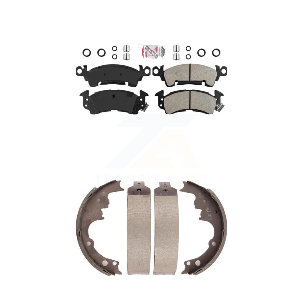 Transit Auto - KNN-100182 - Front and Rear Disc Brake Pad Kits image 1