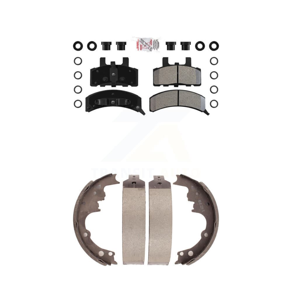Transit Auto - KNN-100183 - Front and Rear Disc Brake Pad Kits image 1