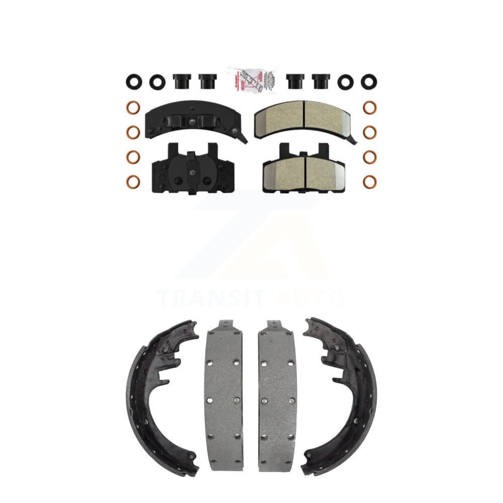 Transit Auto - KNN-100188 - Front and Rear Disc Brake Pad Kits image 1