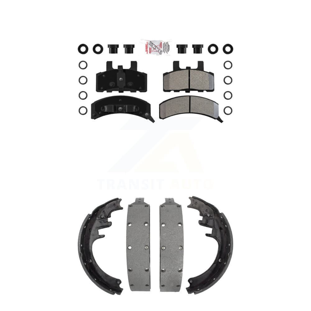 Transit Auto - KNN-100189 - Front and Rear Disc Brake Pad Kits image 1