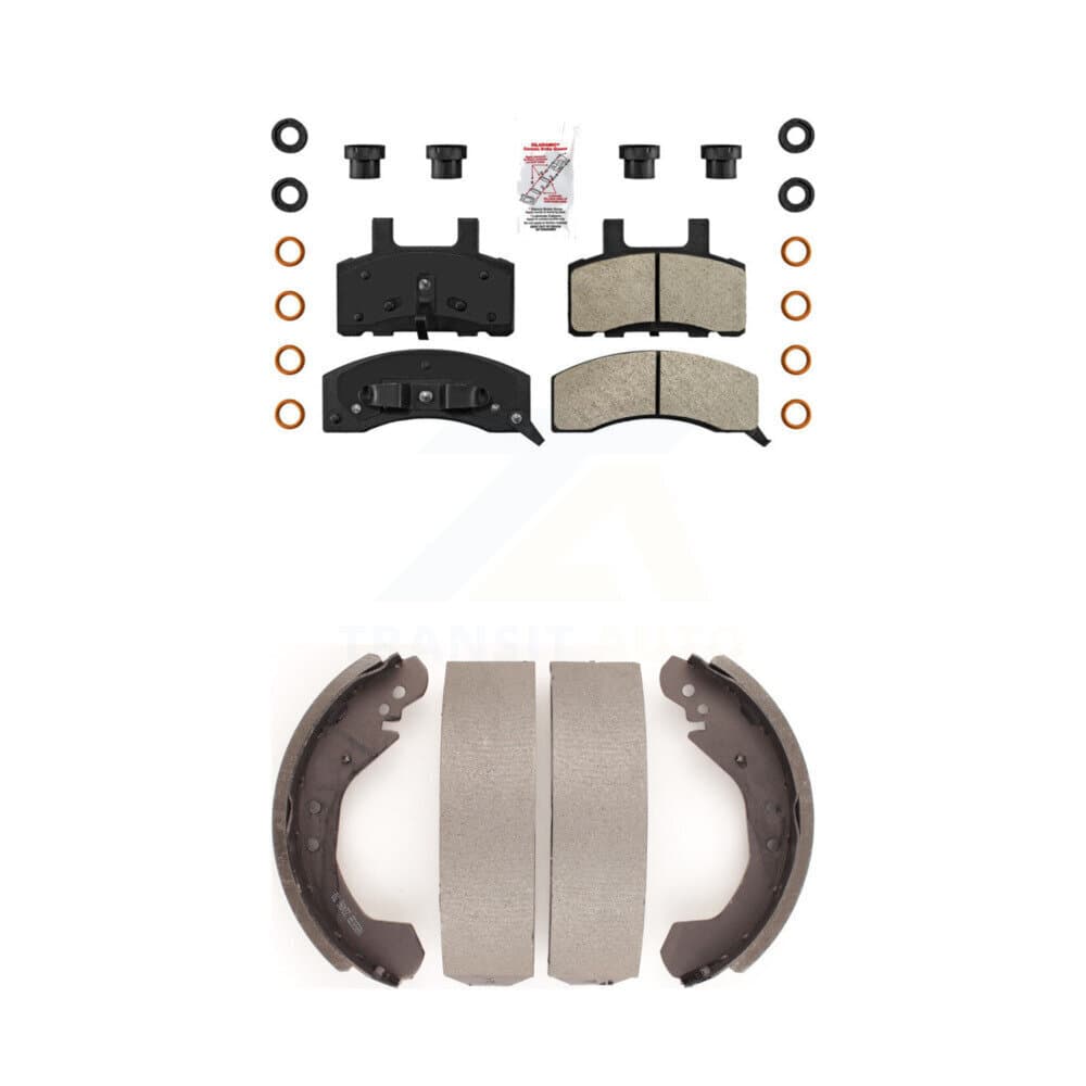 Transit Auto - KNN-100191 - Front and Rear Disc Brake Pad Kits image 1