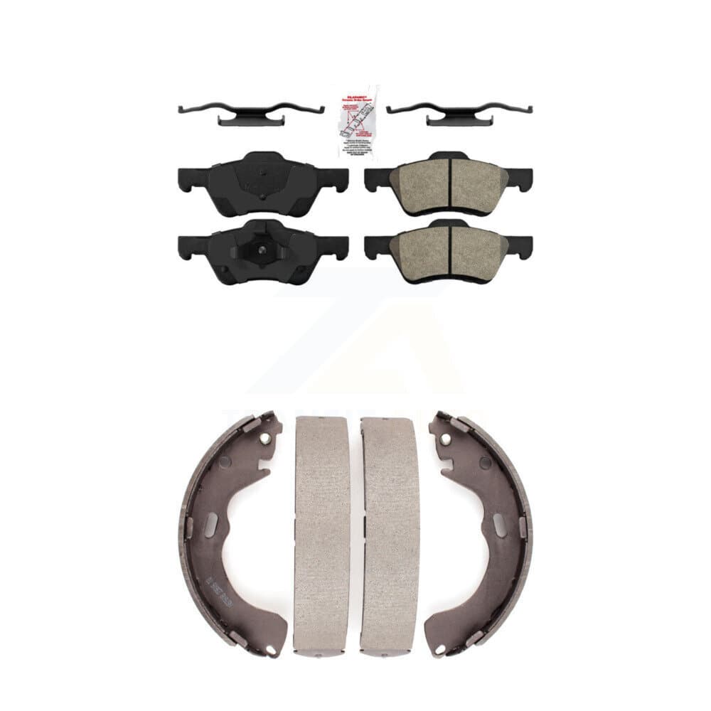 Transit Auto - KNN-100192 - Front and Rear Disc Brake Pad Kits image 1
