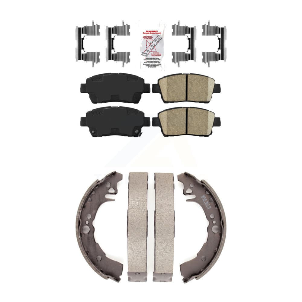 Transit Auto - KNN-100198 - Front and Rear Disc Brake Pad Kits image 1