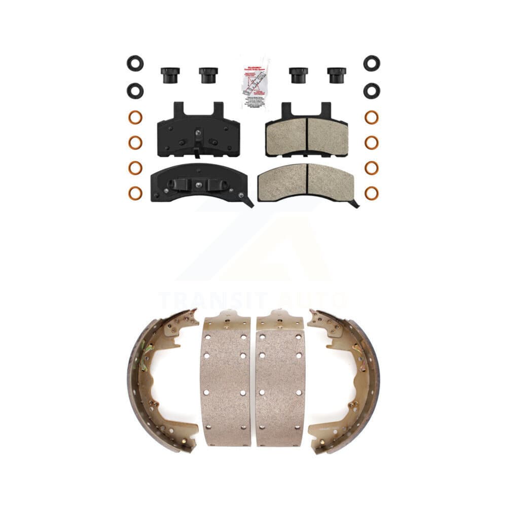 Transit Auto - KNN-100201 - Front and Rear Disc Brake Pad Kits image 1