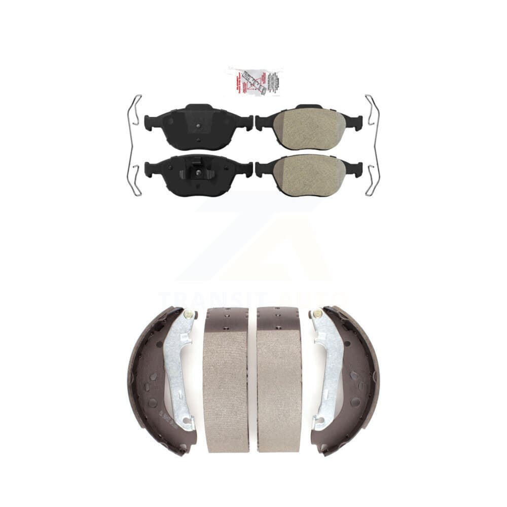 Transit Auto - KNN-100215 - Front and Rear Disc Brake Pad Kits image 1