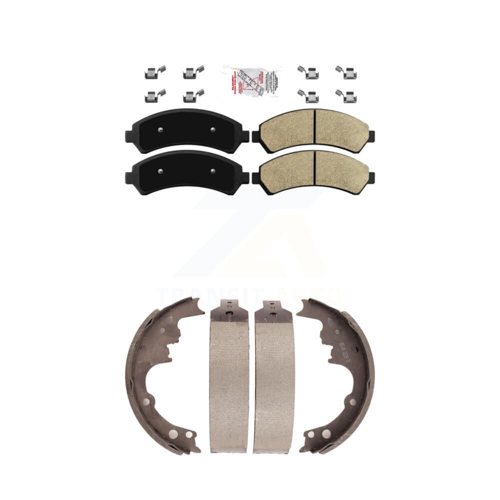 Transit Auto - KNN-100237 - Front and Rear Disc Brake Pad Kits image 1