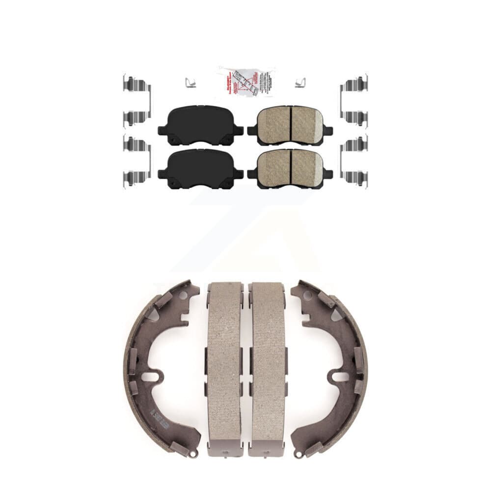 Transit Auto - KNN-100239 - Front and Rear Disc Brake Pad Kits image 1