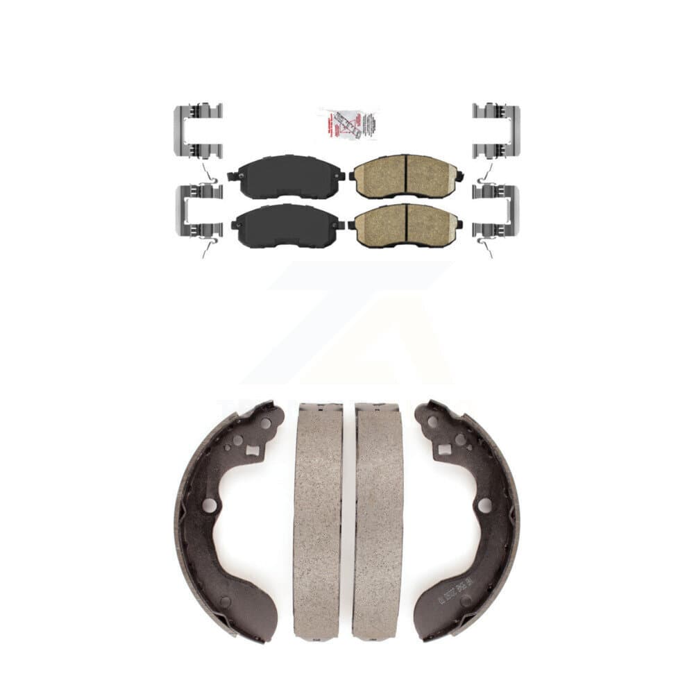 Transit Auto - KNN-100242 - Front and Rear Disc Brake Pad Kits image 1