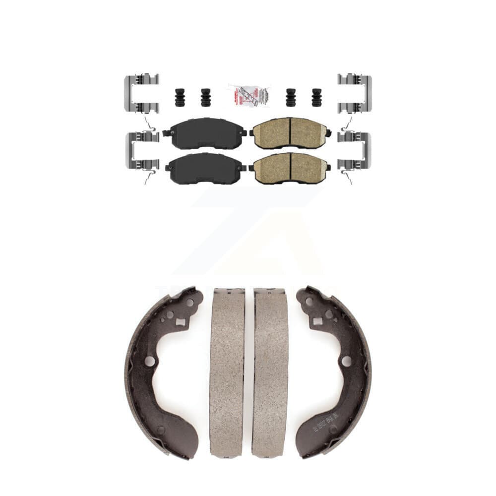 Transit Auto - KNN-100243 - Front and Rear Disc Brake Pad Kits image 1
